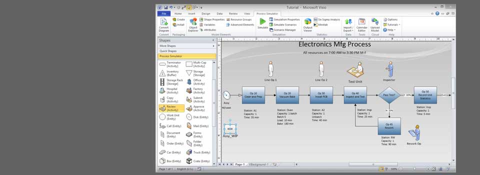 Download  Process Simulator Free Transform Static Flowcharts and Workflow Diagrams
into Dynamic Simulation Models. 